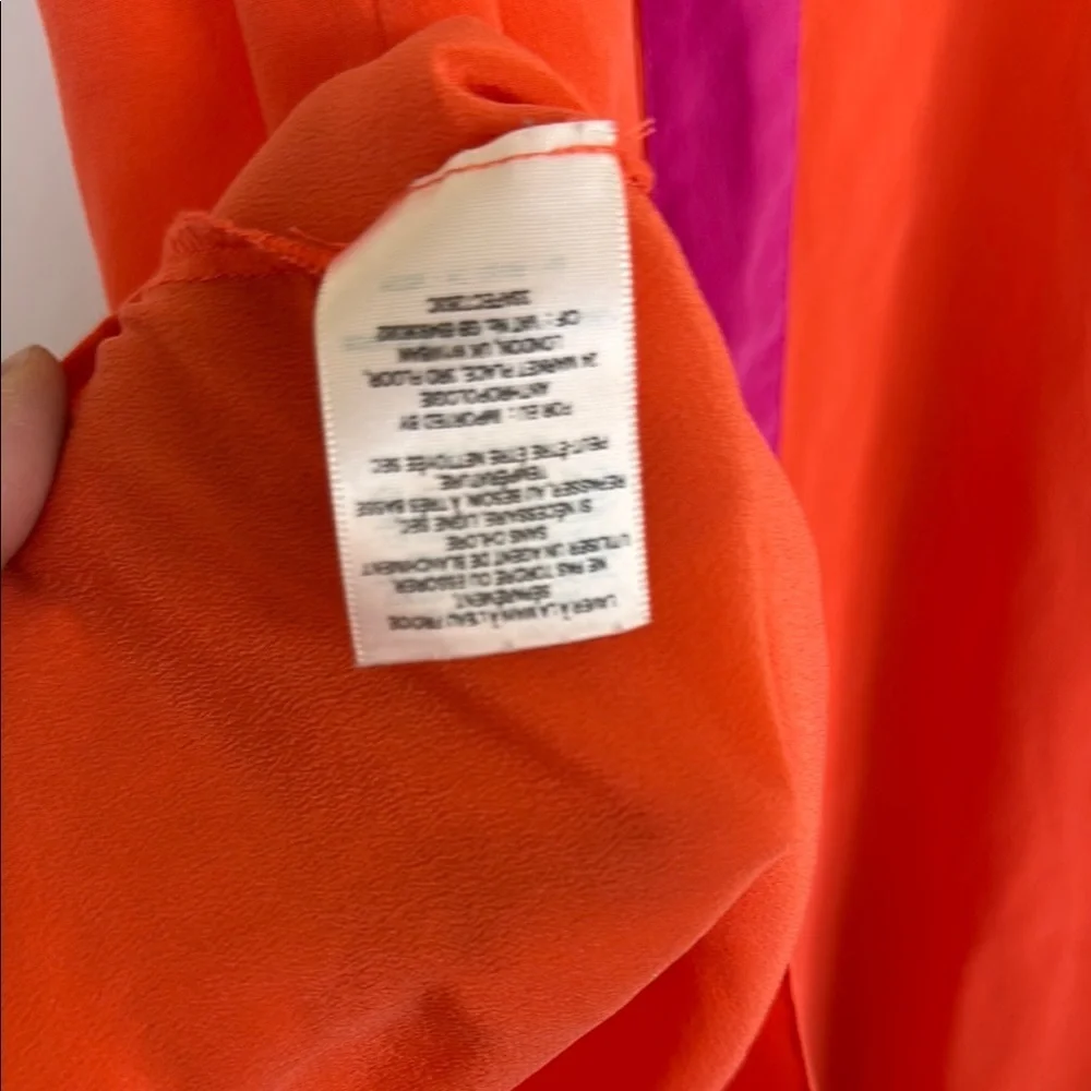 Maeve Orange Sleeveless Top - Picture 5 of 6